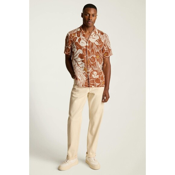 Bonobos Riviera Cabana Men's Shirt Buttondown Printed Short Sleeve XL 282865 - Picture 2 of 5